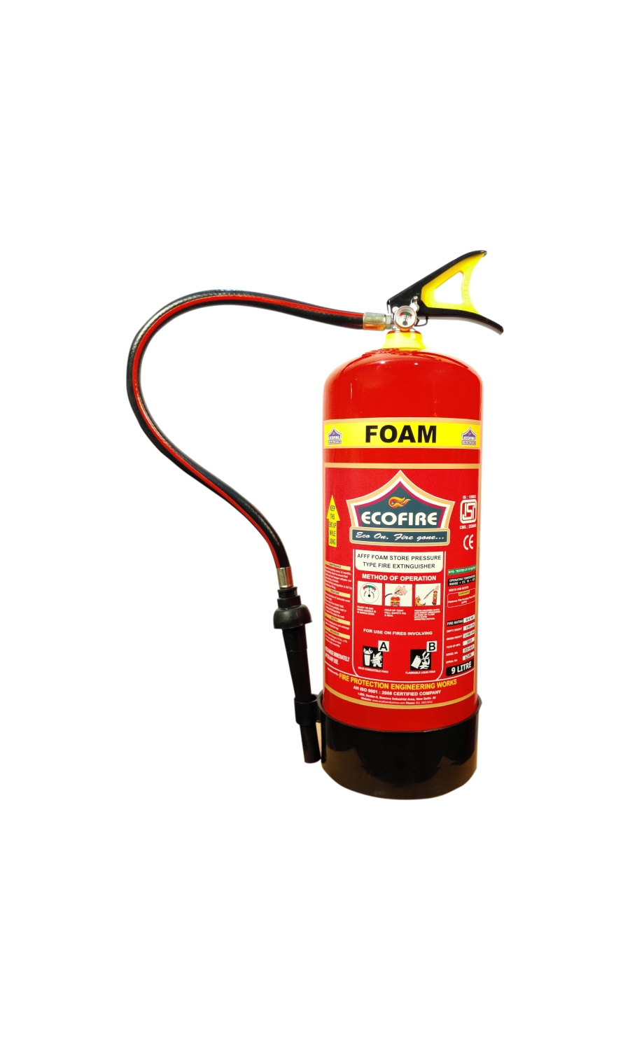 Eco Fire M/Foam (Stored Pressure) types Fire Extinguisher 9KG